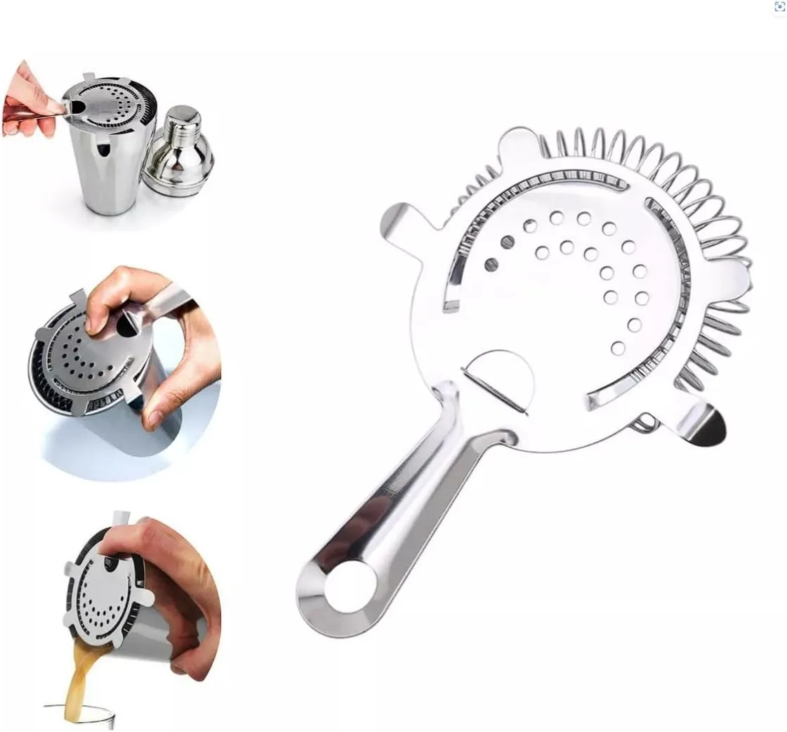 Coador para Drinks 4 Apoios Strainer Inox