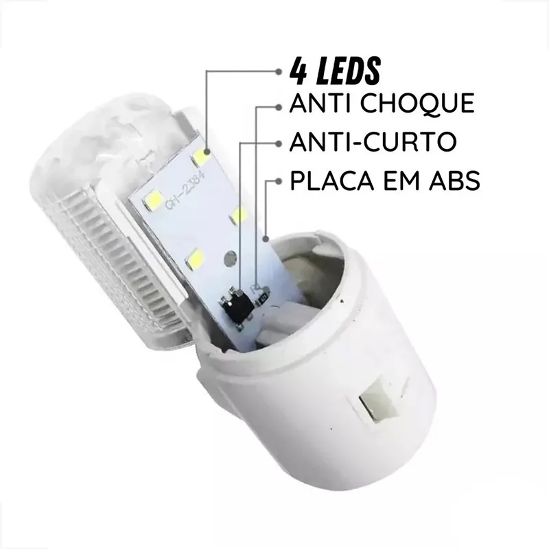 Mini Abajur de Tomada Luz Noturna Bivolt LED BJ8701 - Imagem 4