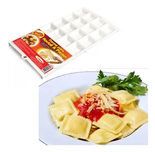 Forma Ravioli E Mini Pastel Faz 24 Por Vez - Imagem 3