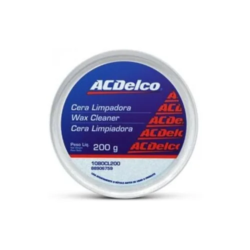 Cera Limpadora Automotiva Original Acdelco Wax 200g