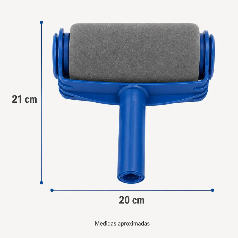 Rolo de Pintura com Reservatório Antirrespingo 500ml - Imagem 4