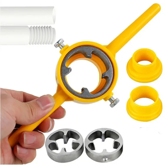 Jogo De Tarraxa Para Cano Pvc 1/2 A 1 Pol Jogo 6 Peças