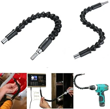 Extensor Flexível De 295 Mm Para Chave E Parafusadeira 1/4 - Imagem 3