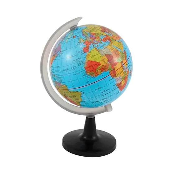Globo Terrestre Giratório Politico 17cm FXH-506