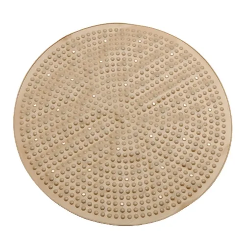 Tapete Antiderrapante Box Banheiro Redondo 50cm Com Ventosas