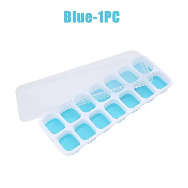 Forma de Gelo Silicone com Tampa 14 Cavidades HM-763 - Imagem 5