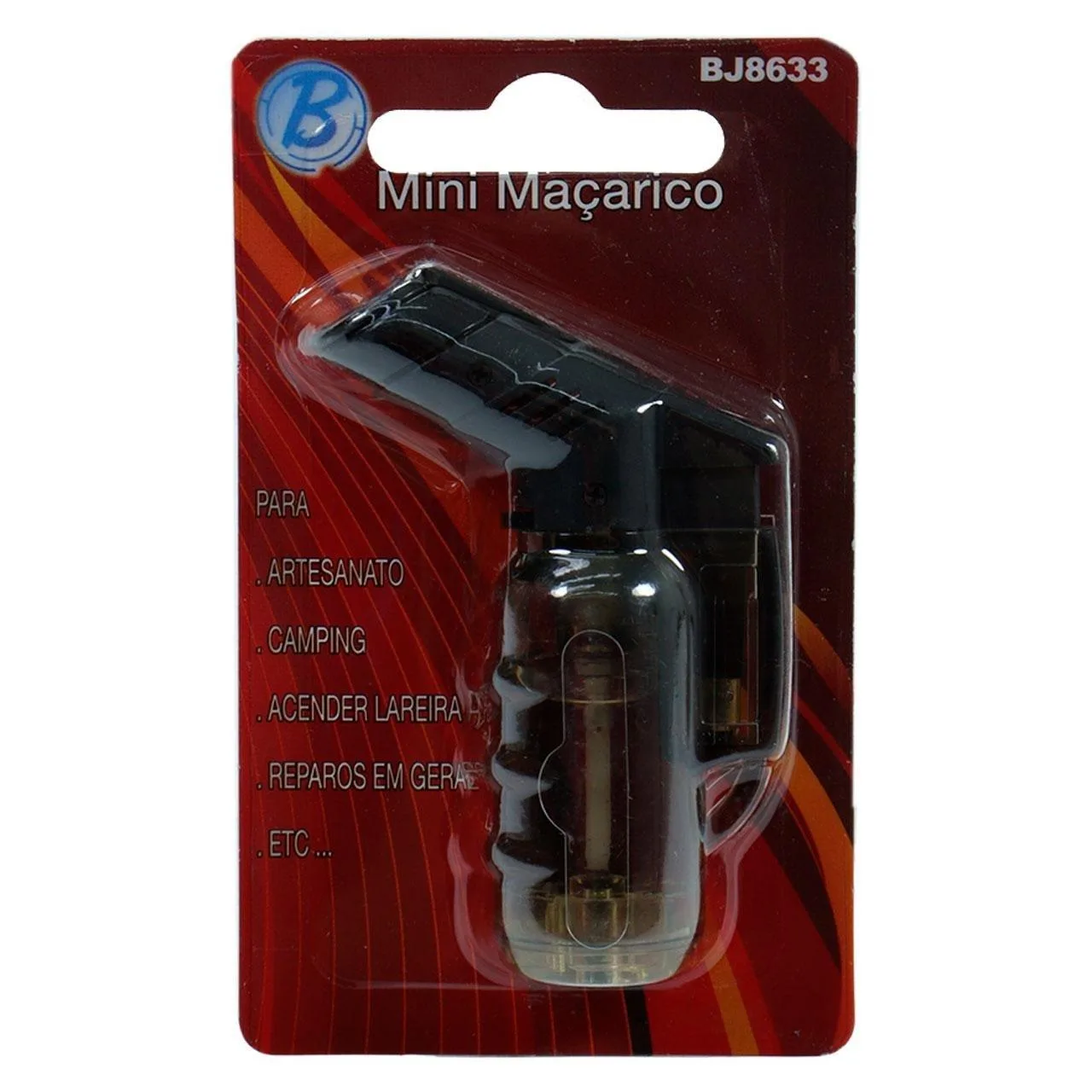 Mini Macarico Portatil a Gás Recarregavel BJ8633 - Imagem 5