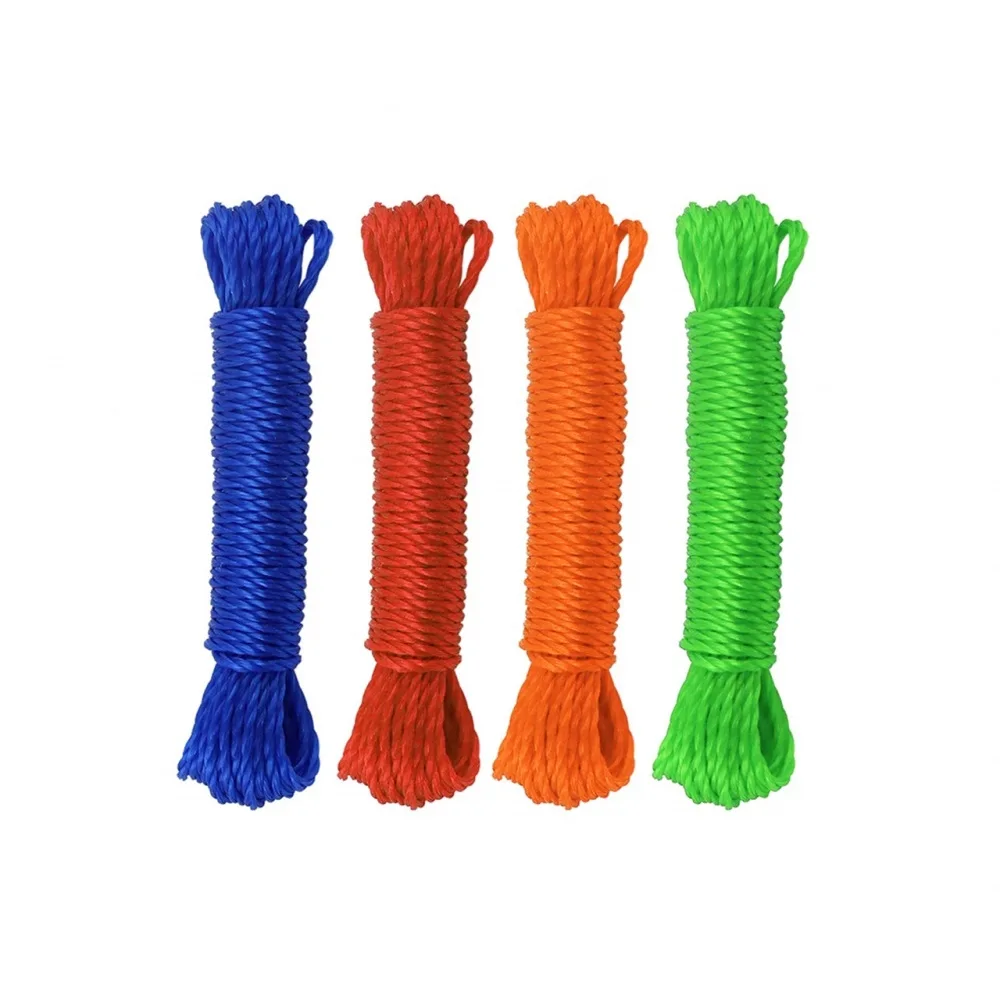Corda para Varal 15 Metros x 4mm Cores Sortidas Western - Imagem 2