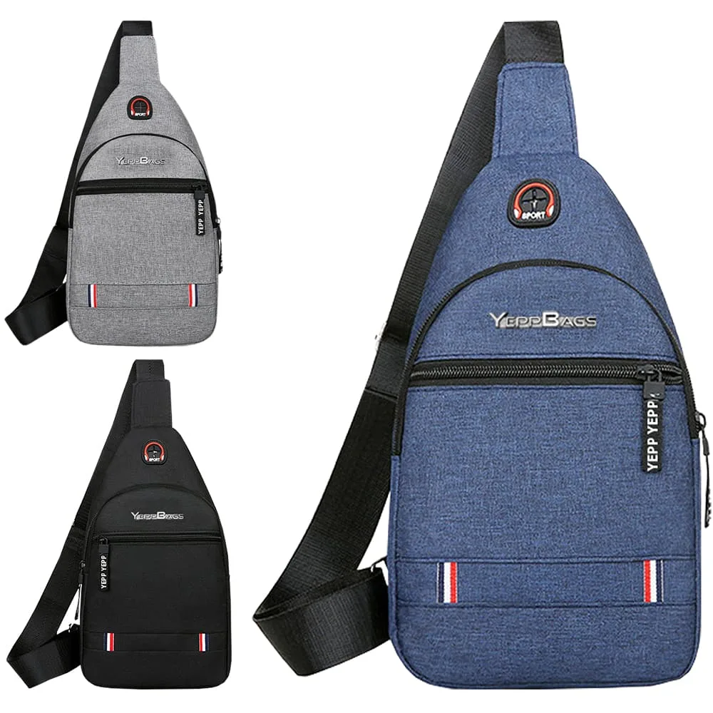 Bolsa Tiracolo Esportiva Transversal Unissex Nylon Yepp16 - Imagem 3
