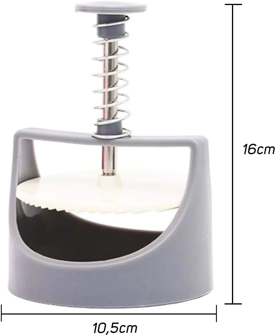 Forma Modeladora Para Hambúrguer Recheado De Plástico Wincy - Imagem 2