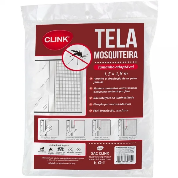 Tela Mosquiteira para Janela Ajustável 150x180cm CK1619 - Imagem 6