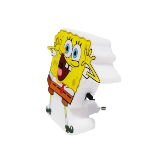 Luz Noturna Infantil de Tomada Bob Esponja