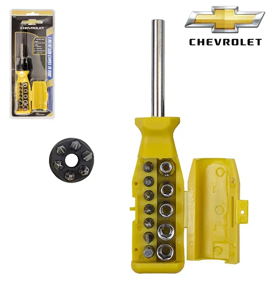 Jogo de Chaves Bits 18 em 1 Chevrolet GM5500 - Imagem 2