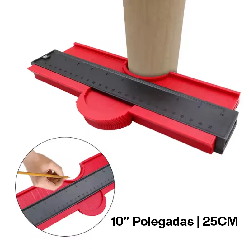 Gabarito Copiador de Contornos 25cm - Imagem 4