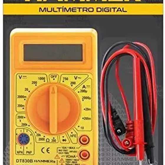 Multímetro digital portátil - MO-1000 - Hammer