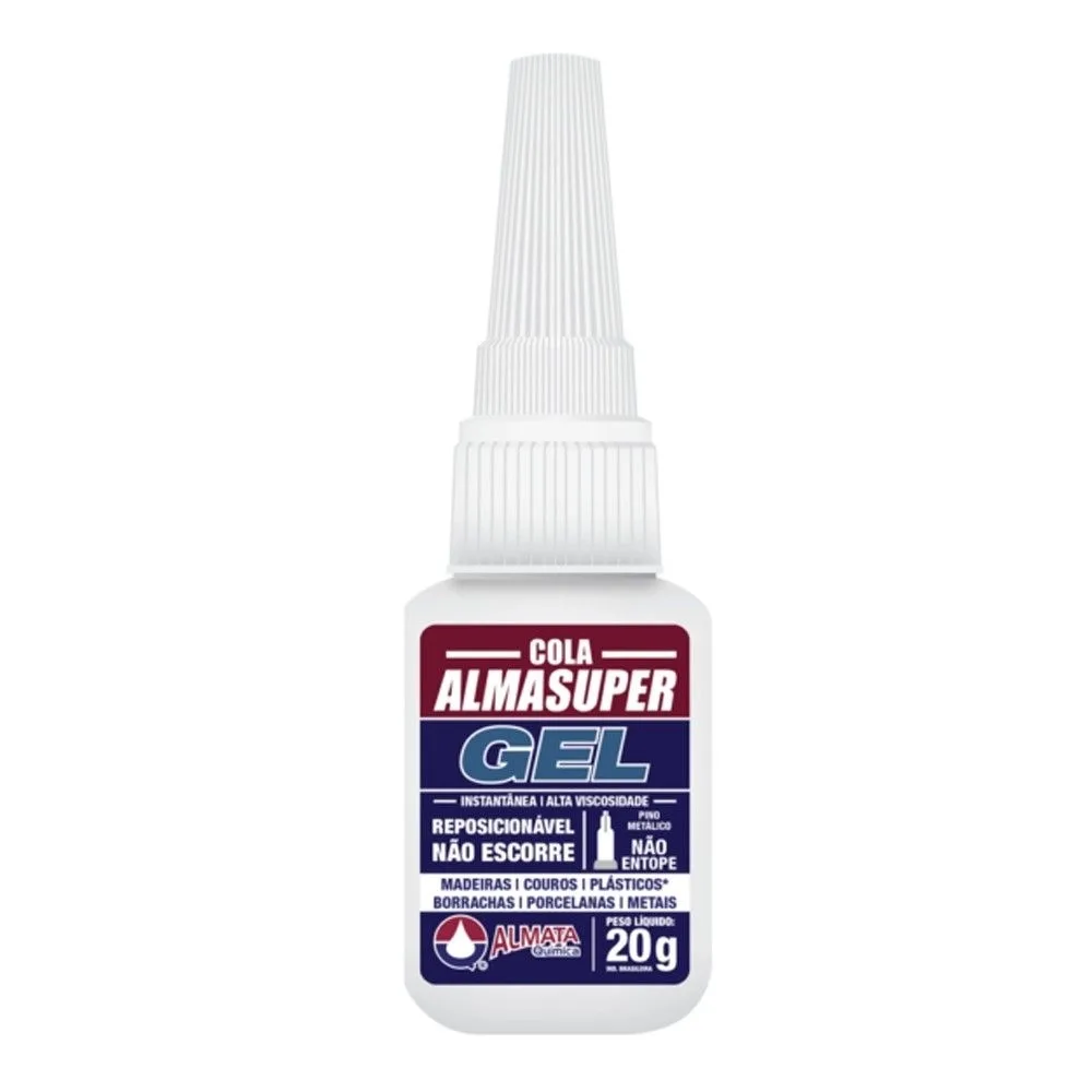 Adesivo Instantâneo Gel 1500 20g Bico Fino