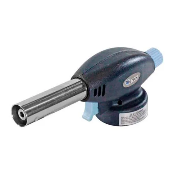 Maçarico Portátil Automático Controle Manual Das Chamas 6019