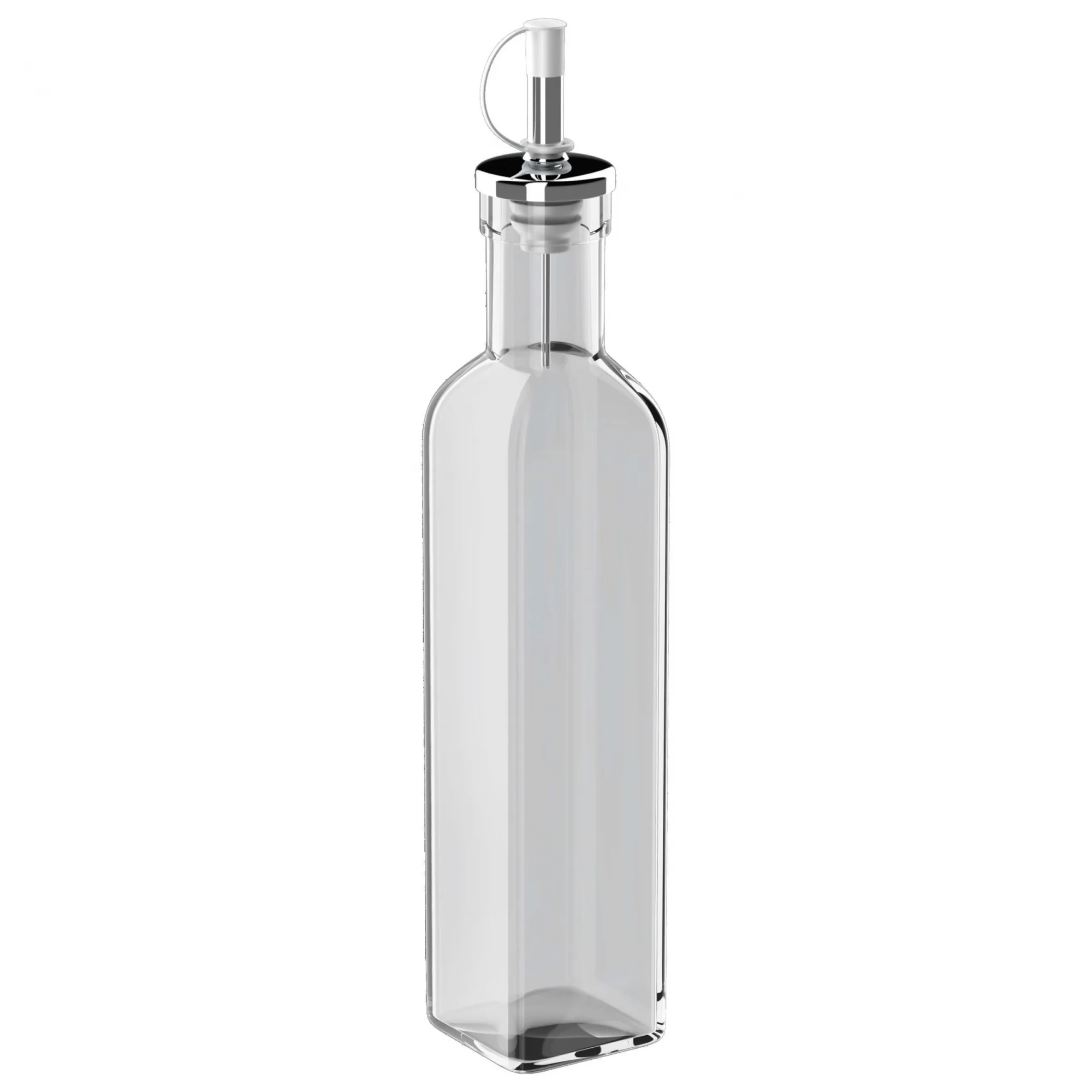 Azeiteiro e Vinagreiro de Vidro Quadrado Square 300ml Euro